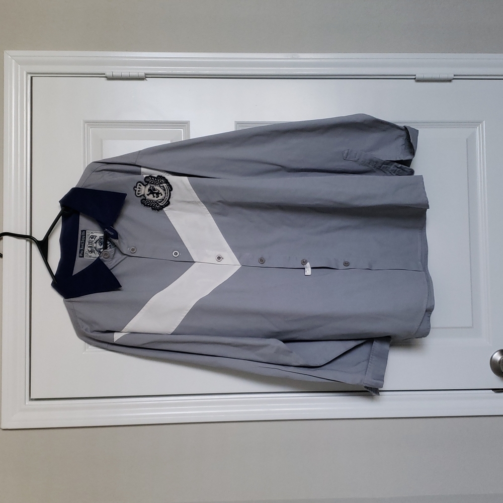 Hama Denim Co Men's Button Down Shirt
